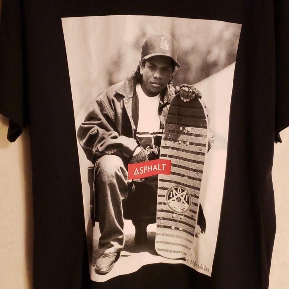 MEN'S ASPHALT EASY E SKATE T SHIRT PRINTED